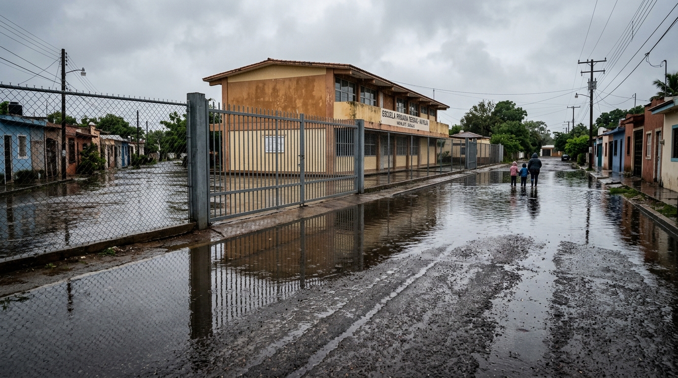 Navolato y Guasave, entre los 10 municipios sin clases en Sinaloa